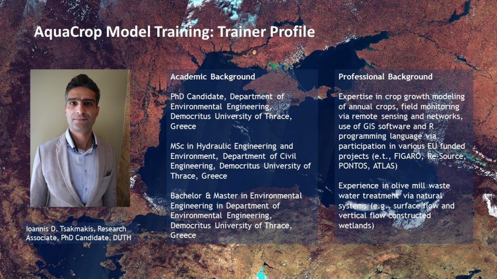 Visualization of Ioannis D. Tsakmakis's trainer profile